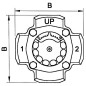 Melangeur 4 voies+ Termomix C 25 S Rp 1" PL216