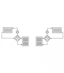 Melangeur 4 voies+ Termomix C 25 S Rp 1" PL216