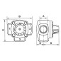 Melangeur 3 voies Termomix D 50 S Rp 2" PL 216"