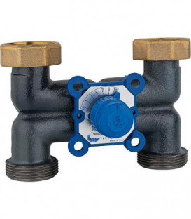 Melangeur 4 voix fonte grise VMX-H 125, G 1 1/2" 2 x bride Kvs 6,3