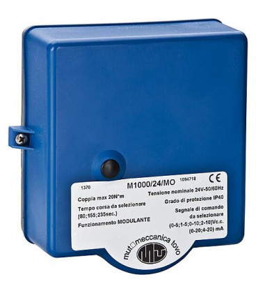 Servomoteur 3 points, M1000 230V/50Hz, 90°, 220 sec. avec micro-interrup