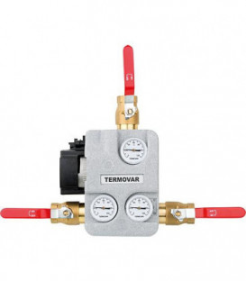Unité de charge Termovar avec pompe Grundfos UPM 3-70 laiton DN25(1"), 61°C