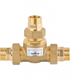 Clapet de chargement Easyflow Wook, type 749 S, 55°C, DN20 (3/4") male
