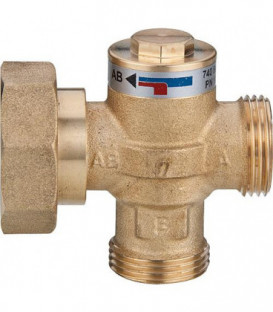 Vanne de chargement thermique Easyflow Wood, type 741C-07