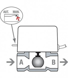 Vanne 2 voies SF DN 25, Kvs 9, 230 V