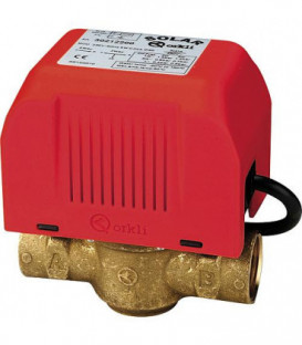 Soupape de zone 2 voies 3/4"fem.fem avec interrupteur fin de course, moteur 230V