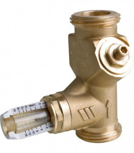 Vanne de régulation de débit WattFlow BP SRV filetage male DN15 1" 2-16 L