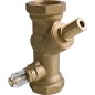 Vanne de régulation de débit WattFlow BP SRV filetage male DN32, 10-80L Vanne de régulation de débit WattFlow BP SRV filetage male DN32, 10-80L