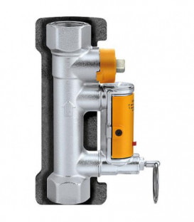 Vanne de régulation de débit avec débitmètre pour installations solaires 1", 10 l / 40 min.