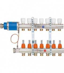 Regulateur de pression differentielle Watts MH25100WB 1"ecrou 1" male Ni