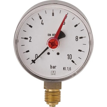 Manometre Solaire RF 63 D201 Solaire 63mm G 1/4 B radial 0/10 bar