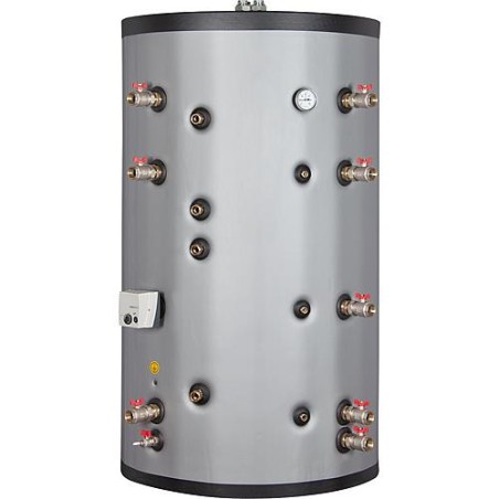 ballon tampon combiné PC1000/200 reservoir emaillé, sans echangeur de chaleur, 931 L