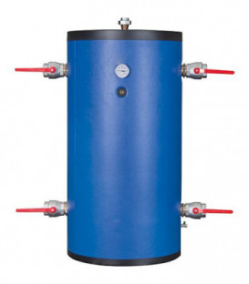 Ballon eau froide 200 litres Acier S 235 Jr, Isolation 30 mm