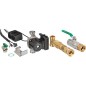 Kit 3 Circulateur avec regulat. a consigne fixe et circulateur Grundfos UPML 25-105