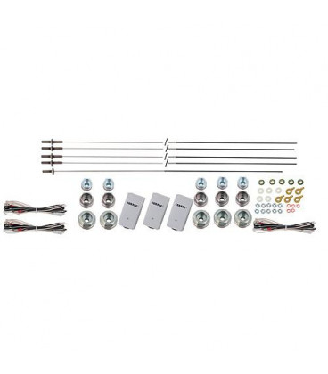 Kit anodes de courant Correx encastre inclus 3x potentiostats et 5x anodes