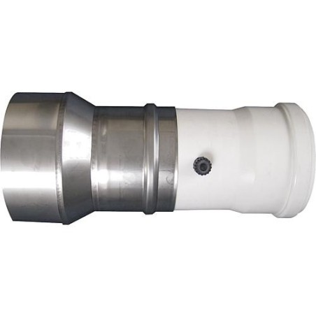 Adaptateur chaudiere convient pour Evenes syst.Gaz echappement 421125126