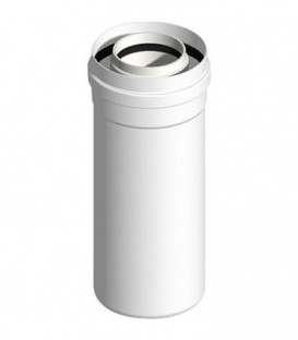 Systeme gaz d'echappement plastique Tube 250 mm concentrique - DN 80/125