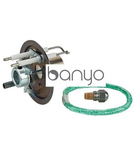 Déflecteur avec électrode céramique