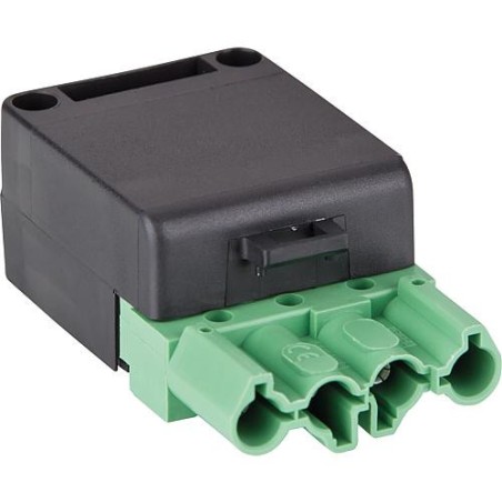 Accouplement 4 poles vert/noir systeme Wieland *BG*