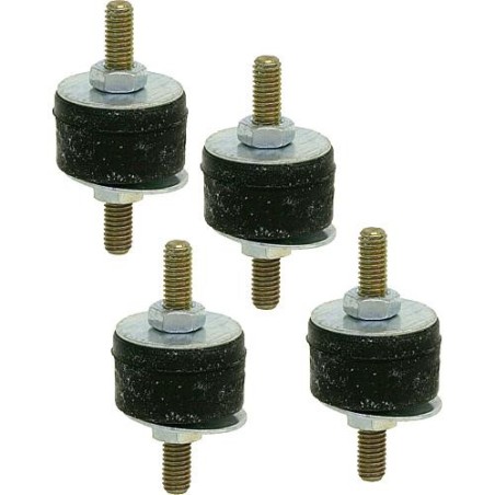 1 Set de buttoirs en caoutchouc se compose de 4 tampons accessoires inclus