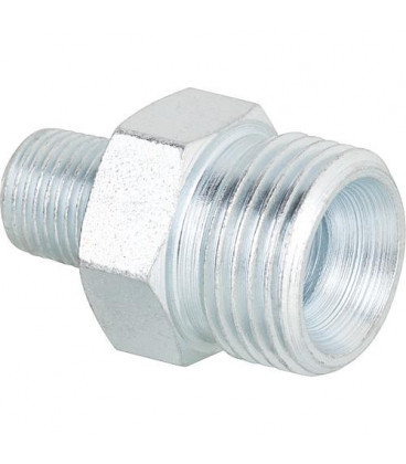 Nipple a visser NPT 1/8"(conique) x R 3/8"