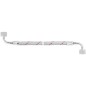 Flexible de bruleur fioul avec ecrou-raccord 3/8" des 2 cotes 90° (Forme S), 1150 mm, pour Buderus