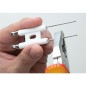 Electrode d allumage double Universel 4,0 mm, fil droit 40 mm convient pour dispositif melangeur MEKU