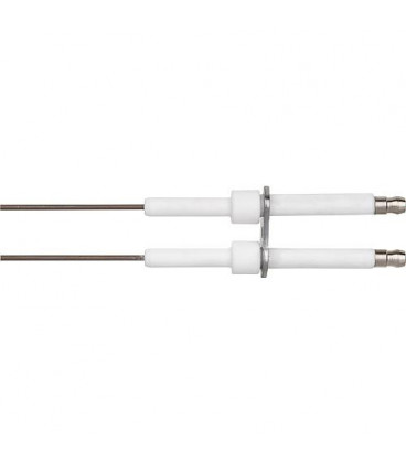 Electrode d allumage flamme bleu Universel 4 mm, fil droit convient pour systeme flamme bleu MEKU