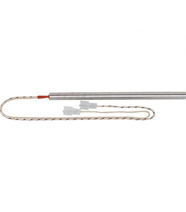 Amorce à incandescence pour Pellet 10x180 mm longueur de chauffe 120 mm 230V, 300 Watt