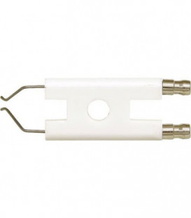 Electrode d allumage double pour Elco EK01L, EK02L, EL01A, EL02A, EL01, EL02. 333.300.6428