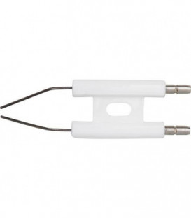 Electrode d allumage double raccord 4 mm
