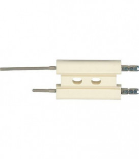 Electrode d allumage double Körting VTO-G raccord 4 mm