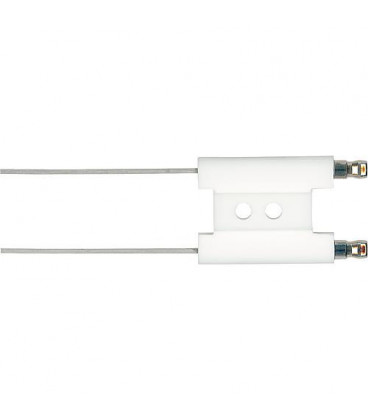 Electrode d allumage double Thyssen T1, T4, TB1, T16 raccord 6,3 mm
