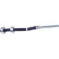Conduite d aspiration flexible en perbunan, 10 mm de raccourcissement