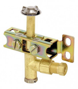 Bruleur d allumage serie 190, 3 flammes corps de base E3, Orientation D420 Ref. 0.190.083