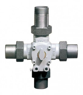 Couvercle de melangeur, complet pour melangeur compact DRK, ZRK DN 25 (C99)