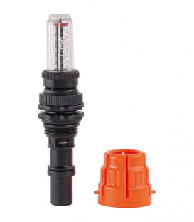 Debitmetre Flometer 3/8" *BG* pour répartiteur laiton type M6 DN 15 (1/2")