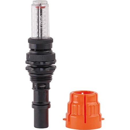 Debitmetre Flometer 3/8" *BG* pour répartiteur laiton type M6 DN 15 (1/2")