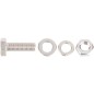Vis 6 pans M10 x 30mm *BG* avec rondelle et ecrou