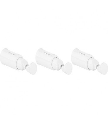 Support pour rad. seche-serv. Type Jessica avec racc. central et Gondola, blanc