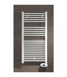 fixation pour radiateur SdB Type Opti Crono, blanc