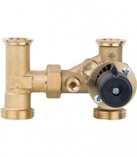 Mélangeur 3 voies Easyflow kit de circuit de chauffage DN20 convient pour type 20-2 et 20-5