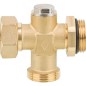 Raccord en croix T pour unite de reglage sol Easyflow