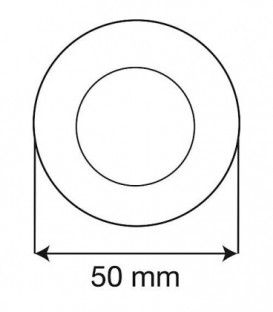 Flexible solaire 1 en 1 DN 20, couronne 50 m avec isolation tube ondulé inox