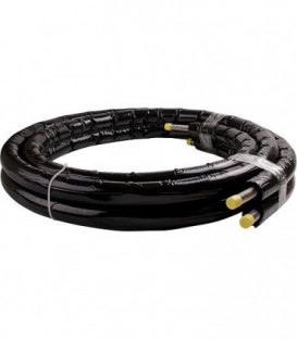 Flexible solaire 2 in 2 DN 20, couronne 25m avec isolation et cable de capteur