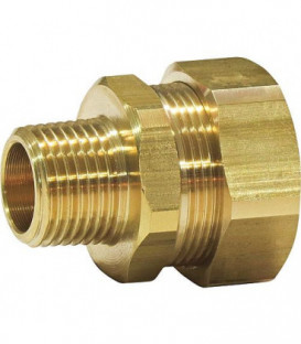 Quick Fix Pro raccord fileté male DN20 x 3/4" - laiton pour flexible ondulé