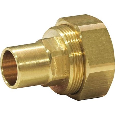 Quick Fix Pro raccord avec tubulure DN20 x 22 mm - laiton pour flexible ondulé