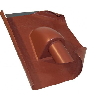 Passage solaire universel D50/70 - standard plastique couleur : rouge