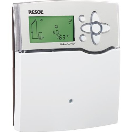Regulation de temperature differentielle DELTASol BX paquet complet avec 5 sondes