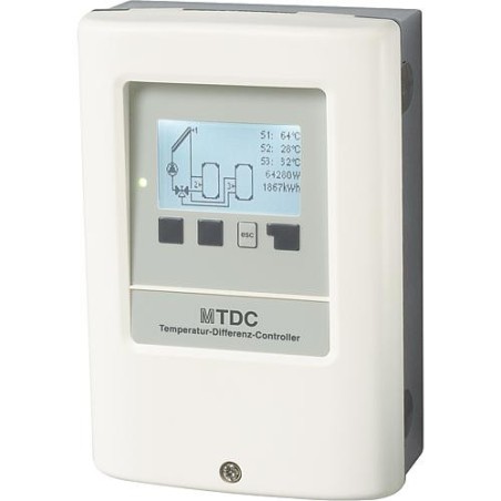 Régulation de T°C différentielle Sorel MTDC V5, sans sondes